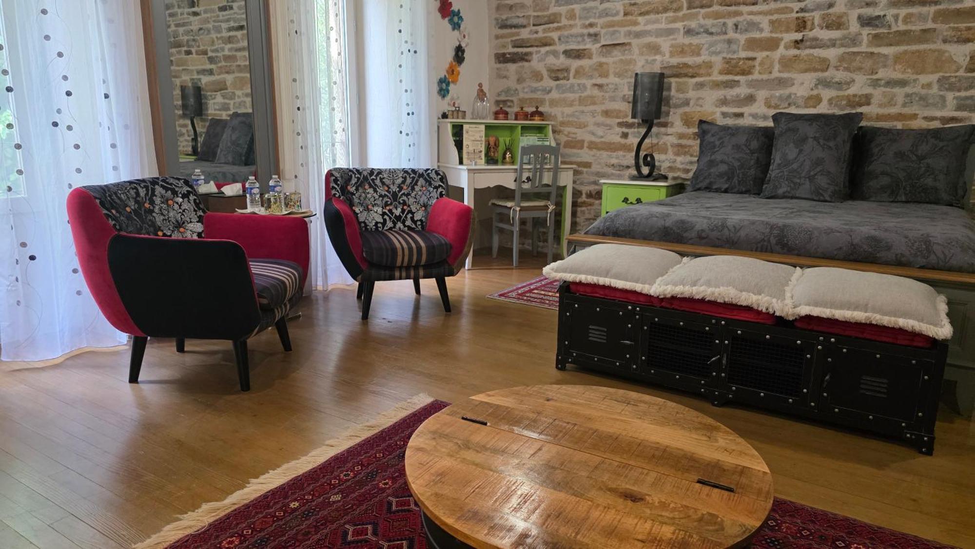 D'Ici Et D'Ailleurs Bed and Breakfast Cordes-sur-Ciel Buitenkant foto